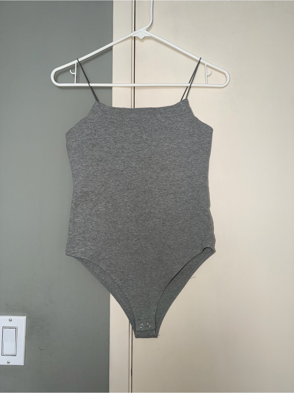 3, Seamless Spaghetti-Strap Bodysuits - Picture 3 of 5